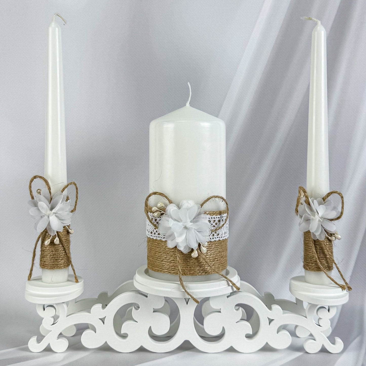 Magik Life Unity Candle Set for Wedding Ceremony – Elegant & Meaningful