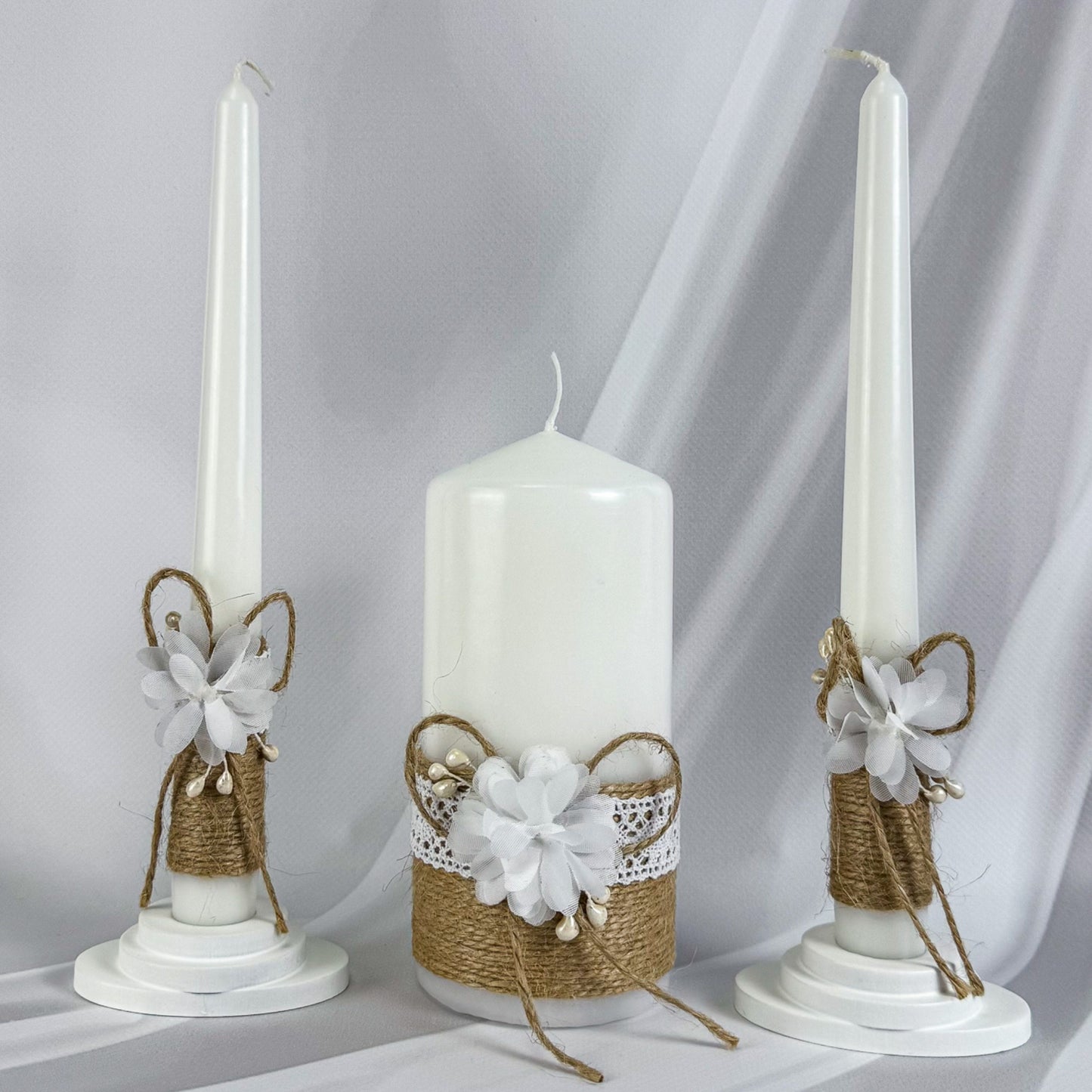 Magik Life Unity Candle Set for Wedding Ceremony – Elegant & Meaningful