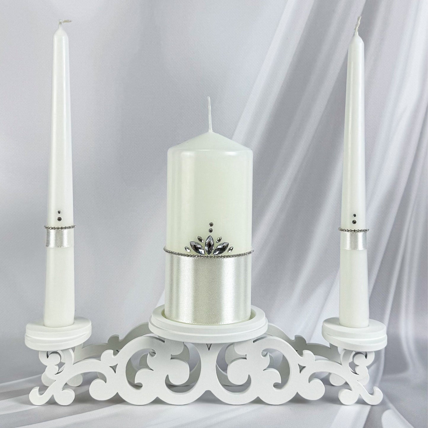 Magik Life Unity Wedding Candle Set – Elegant Handmade Ceremony Candles