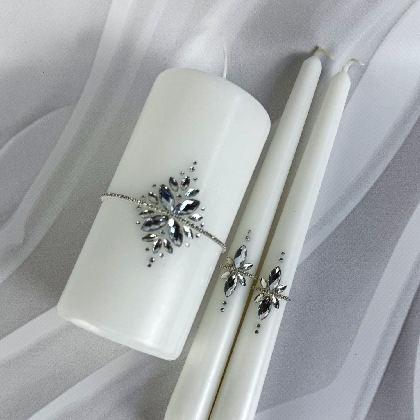 Magik Life Unity Candle Set for Wedding Ceremony – Elegant & Meaningful