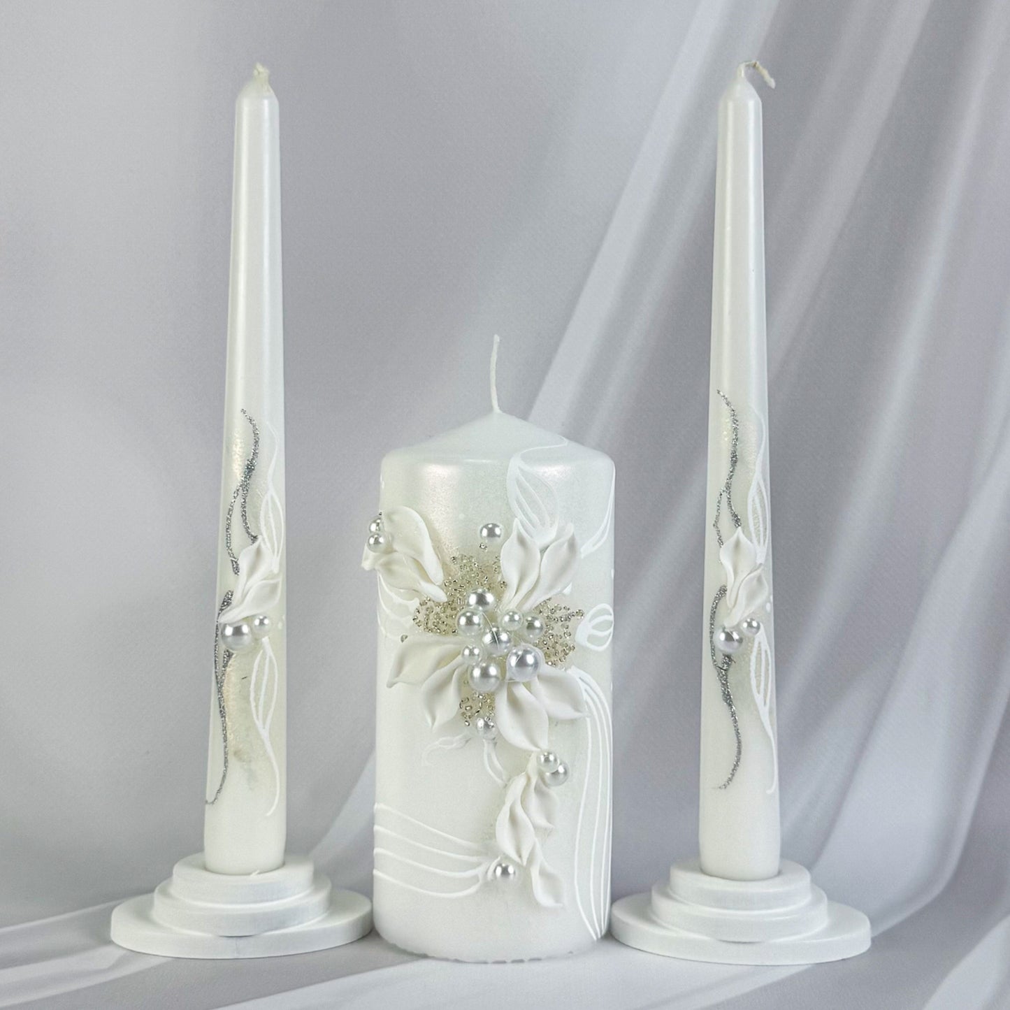 Magik Life Unity Candle Set for Wedding Ceremony – Elegant & Meaningful