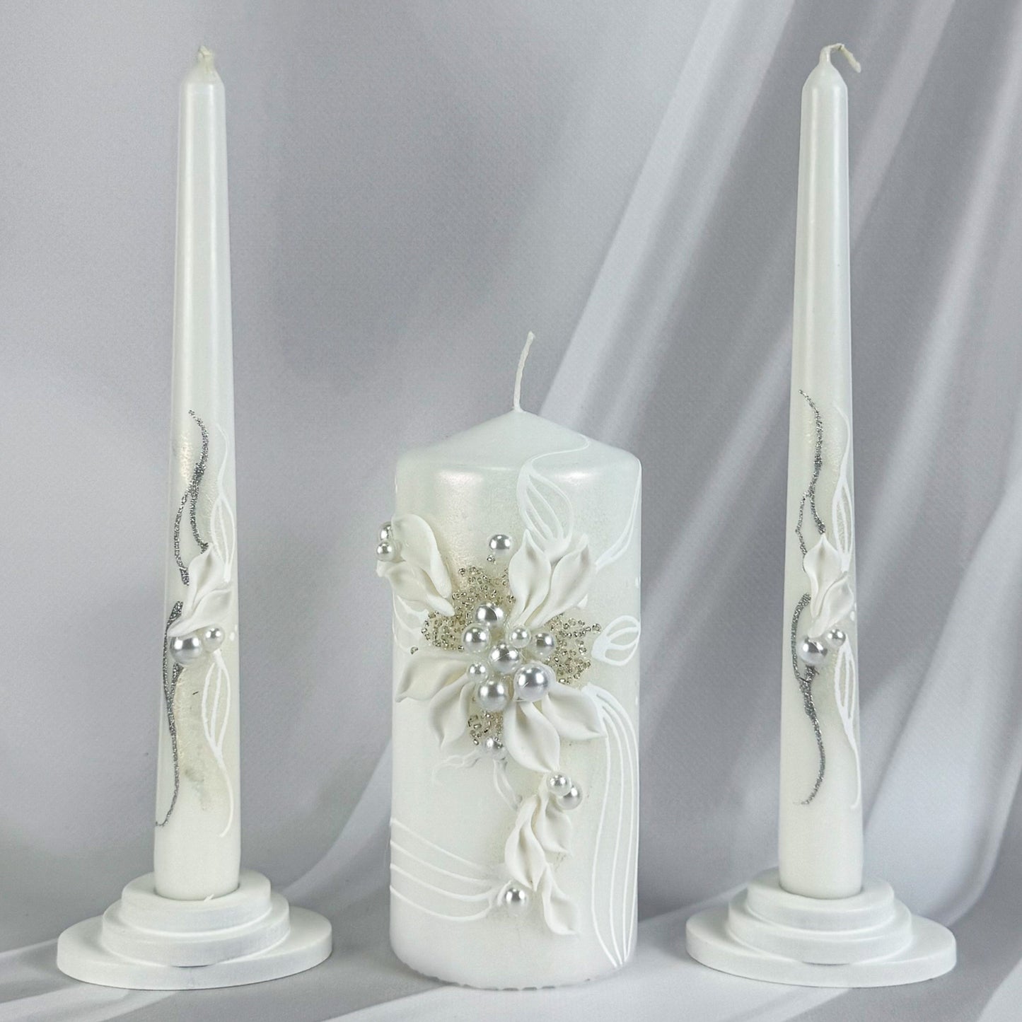 Magik Life Unity Candle Set for Wedding Ceremony – Elegant & Meaningful
