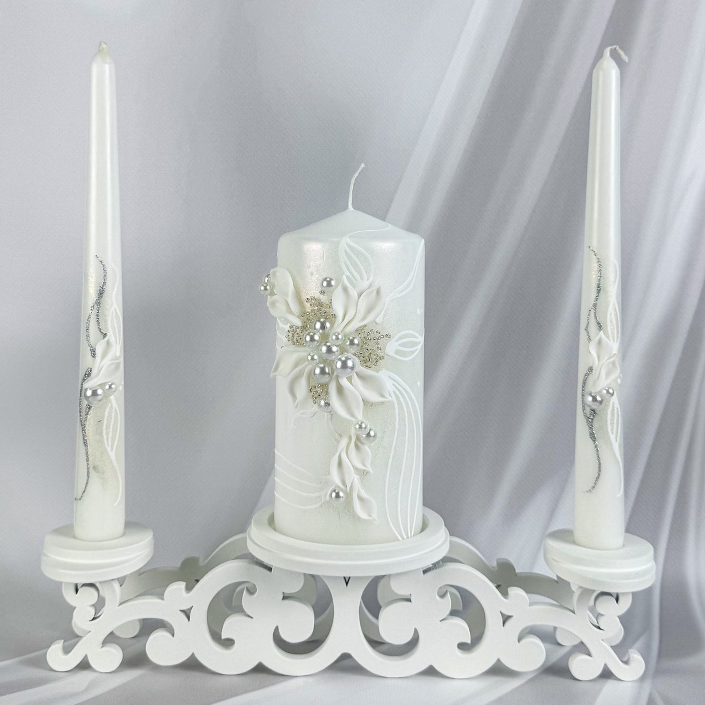 Magik Life Unity Candle Set for Wedding Ceremony – Elegant & Meaningful