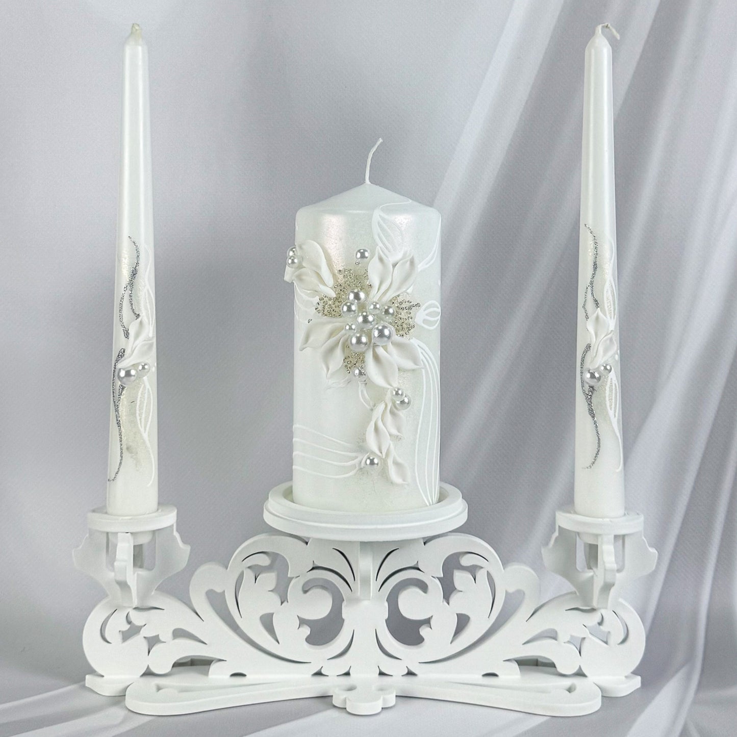 Magik Life Unity Candle Set for Wedding Ceremony – Elegant & Meaningful