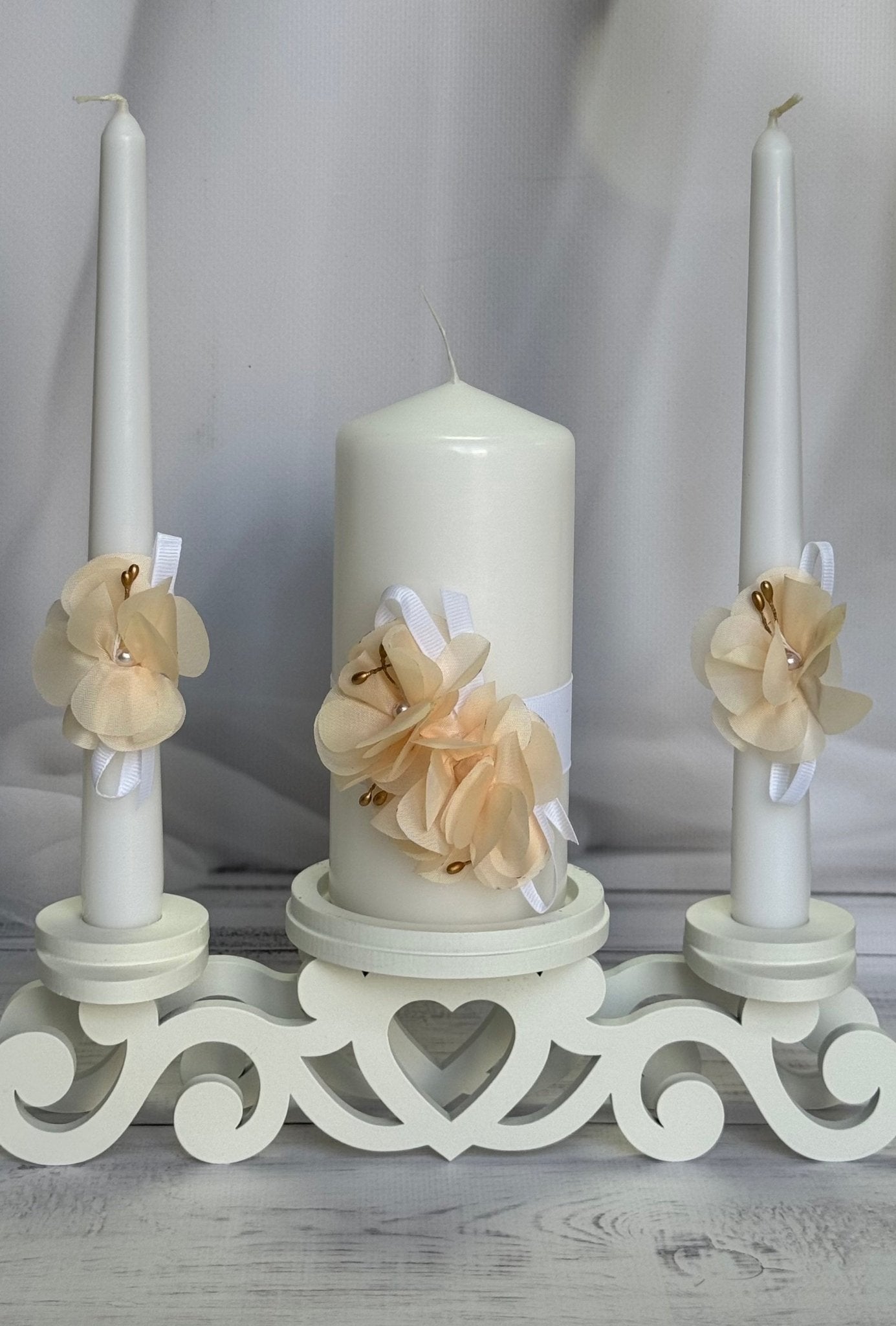 Magik Life Unity Candle Set for Wedding Ceremony – Elegant & Meaningful - Magik Life