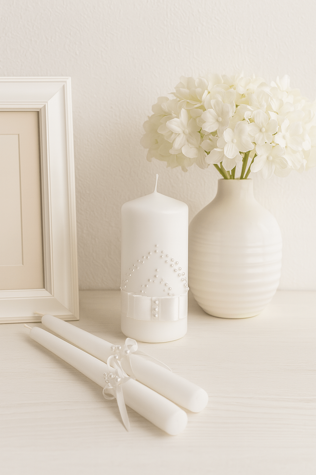 Magik Life Unity Candle Set for Wedding Ceremony – Elegant & Meaningful - Magik Life