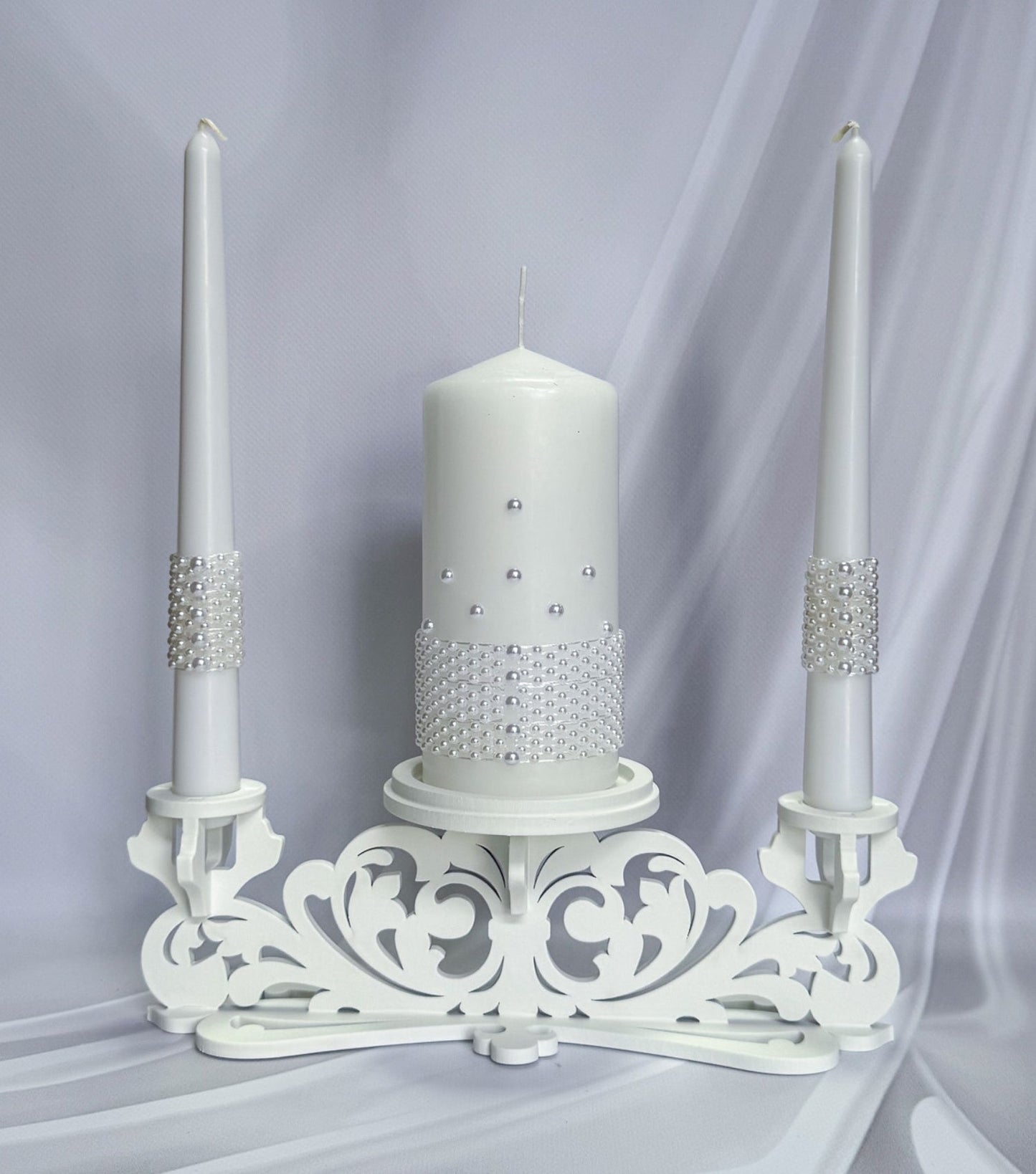 Magik Life Unity Candle Set for Wedding Ceremony – Elegant & Meaningful - Magik Life
