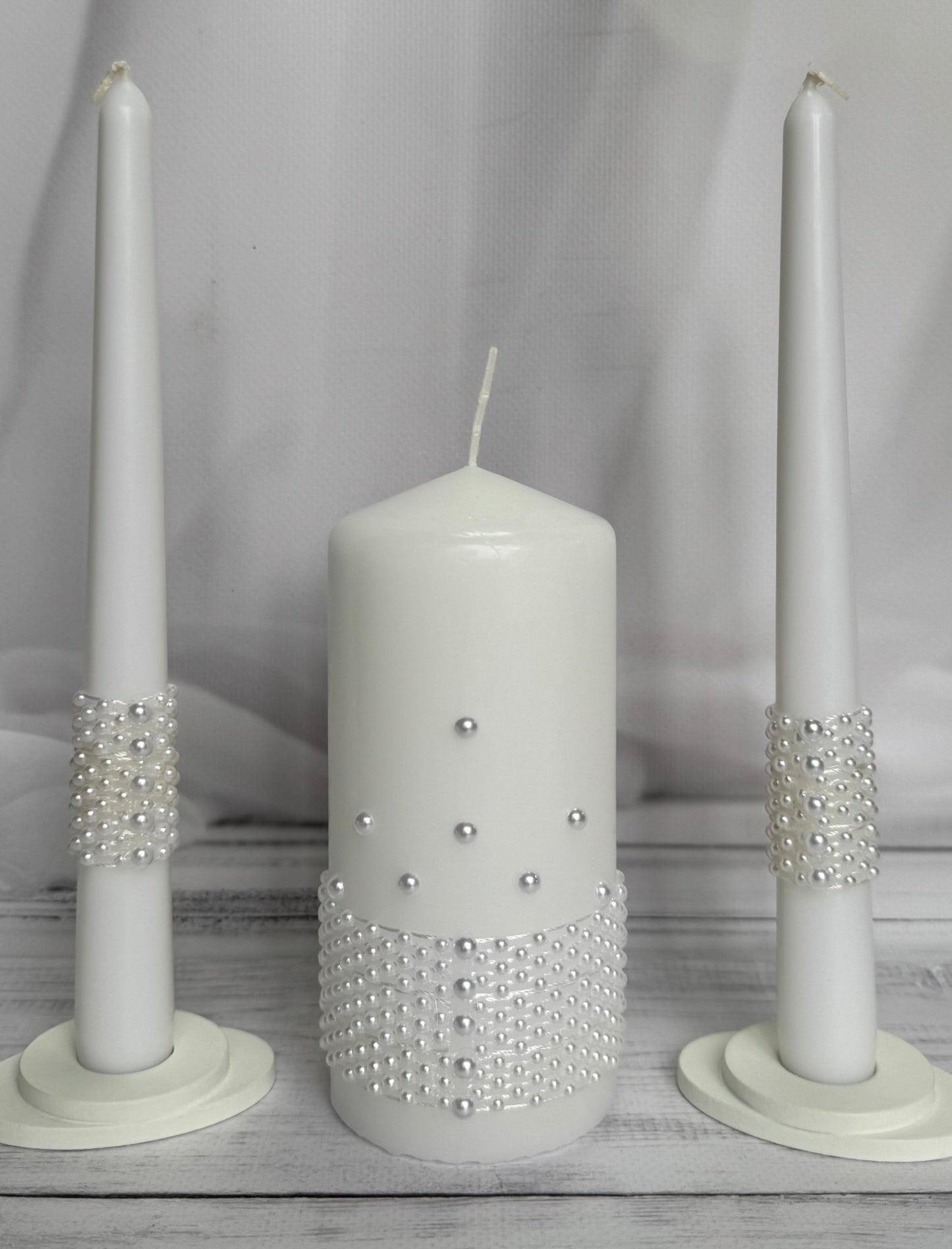 Magik Life Unity Candle Set for Wedding Ceremony – Elegant & Meaningful - Magik Life