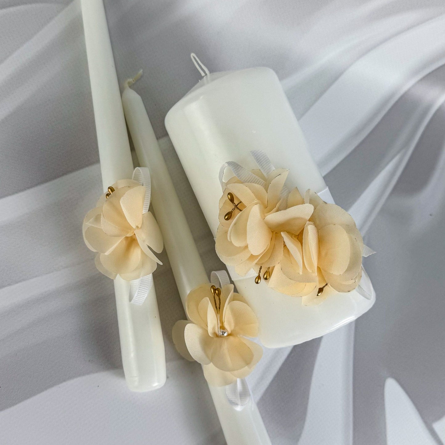 Magik Life Unity Candle Set for Wedding Ceremony – Elegant & Meaningful - Magik Life