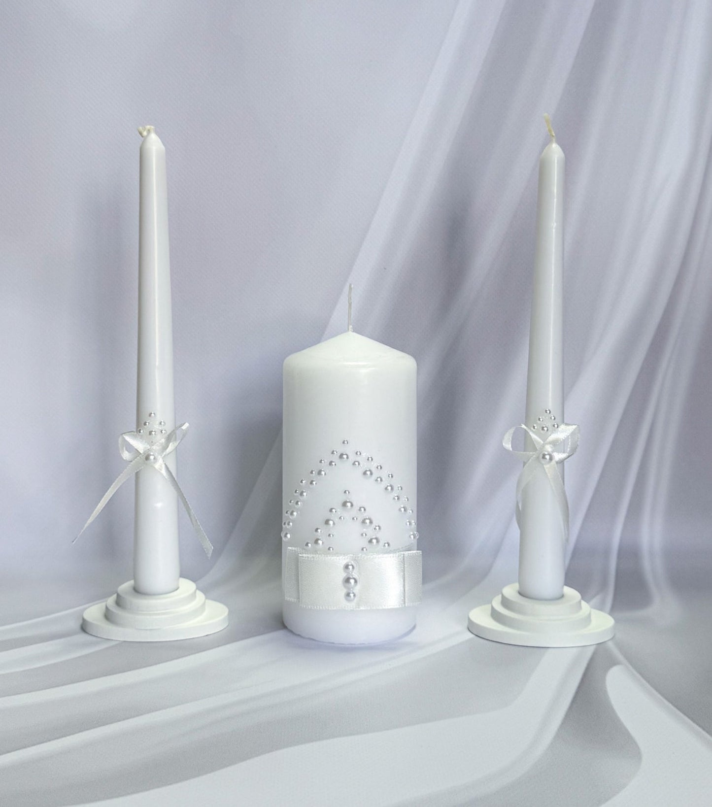 Magik Life Unity Candle Set for Wedding Ceremony – Elegant & Meaningful - Magik Life