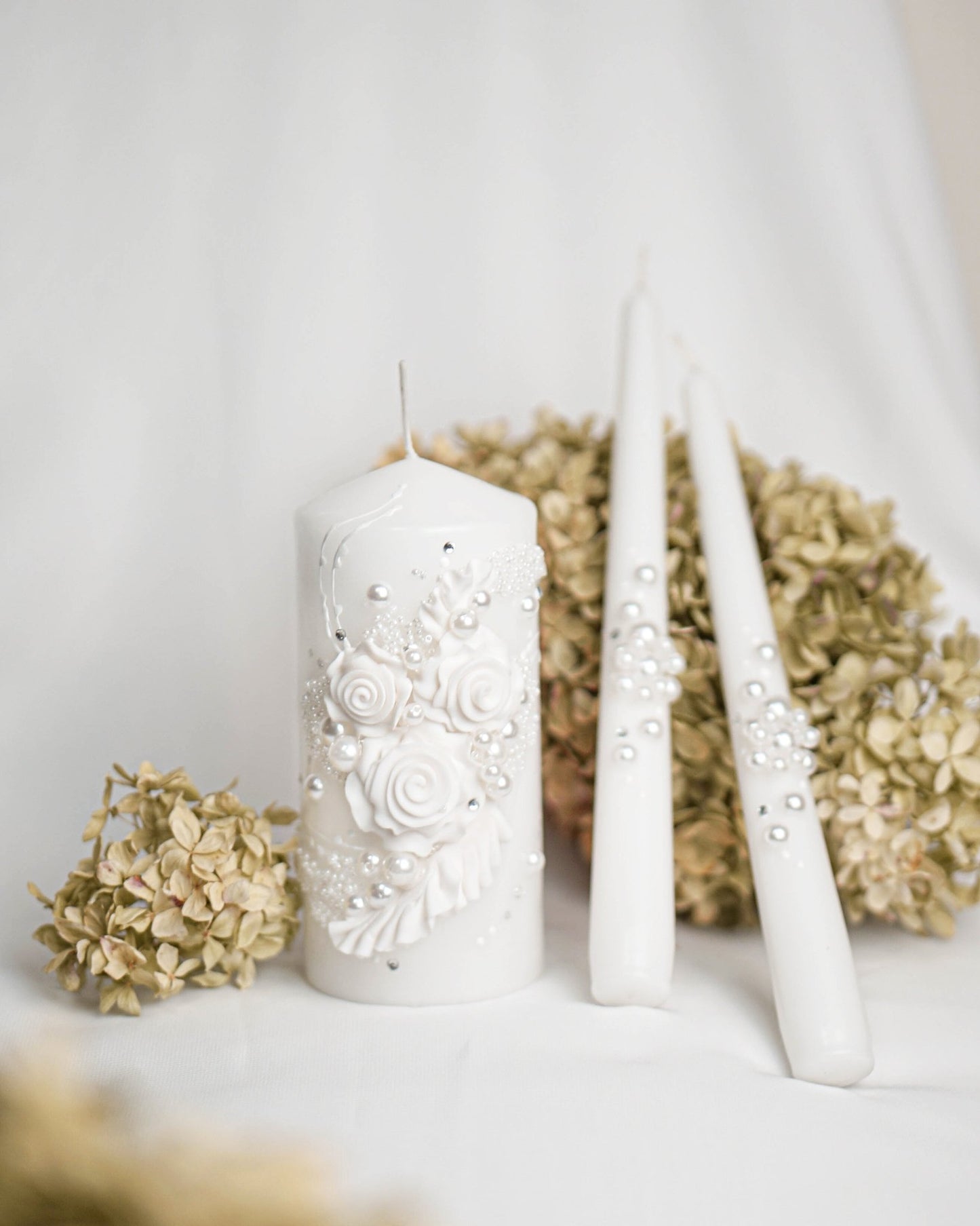 Magik Life Unity Candle Set for Wedding - Wedding Accessories for Reception and Ceremony - Magik Life