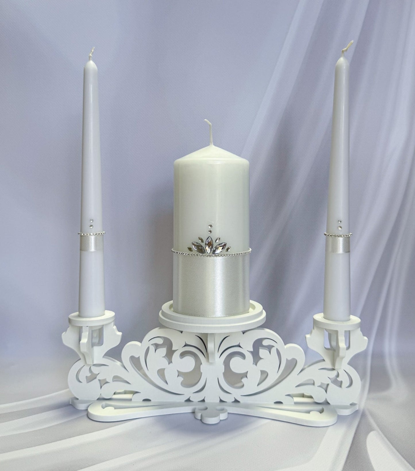 Magik Life Unity Wedding Candle Set – Elegant Handmade Ceremony Candles - Magik Life