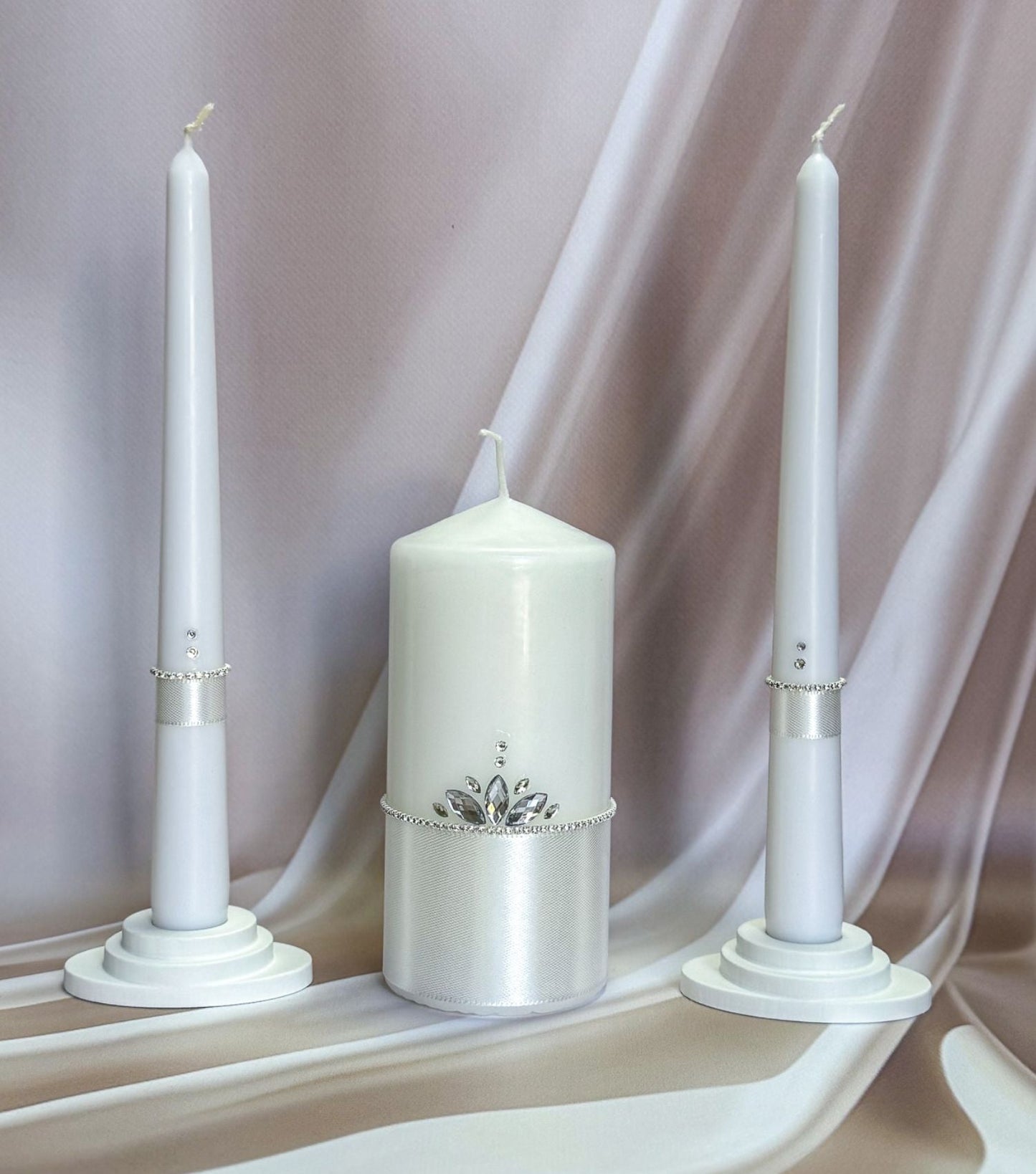 Magik Life Unity Wedding Candle Set – Elegant Handmade Ceremony Candles - Magik Life