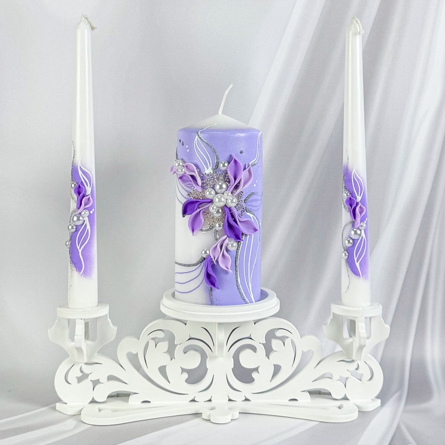Magik Life Unity Candle Set for Wedding Ceremony – Elegant & Meaningful