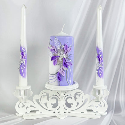 Magik Life Unity Candle Set for Wedding Ceremony – Elegant & Meaningful