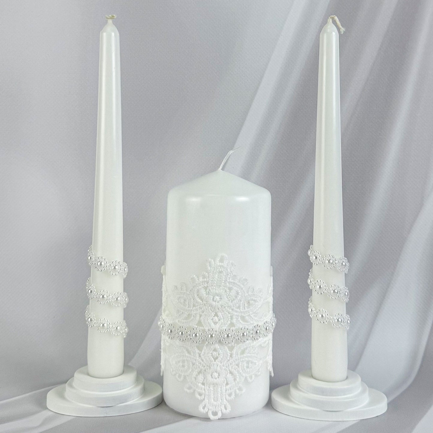 Magik Life Unity Candle Set for Wedding Ceremony – Elegant & Meaningful