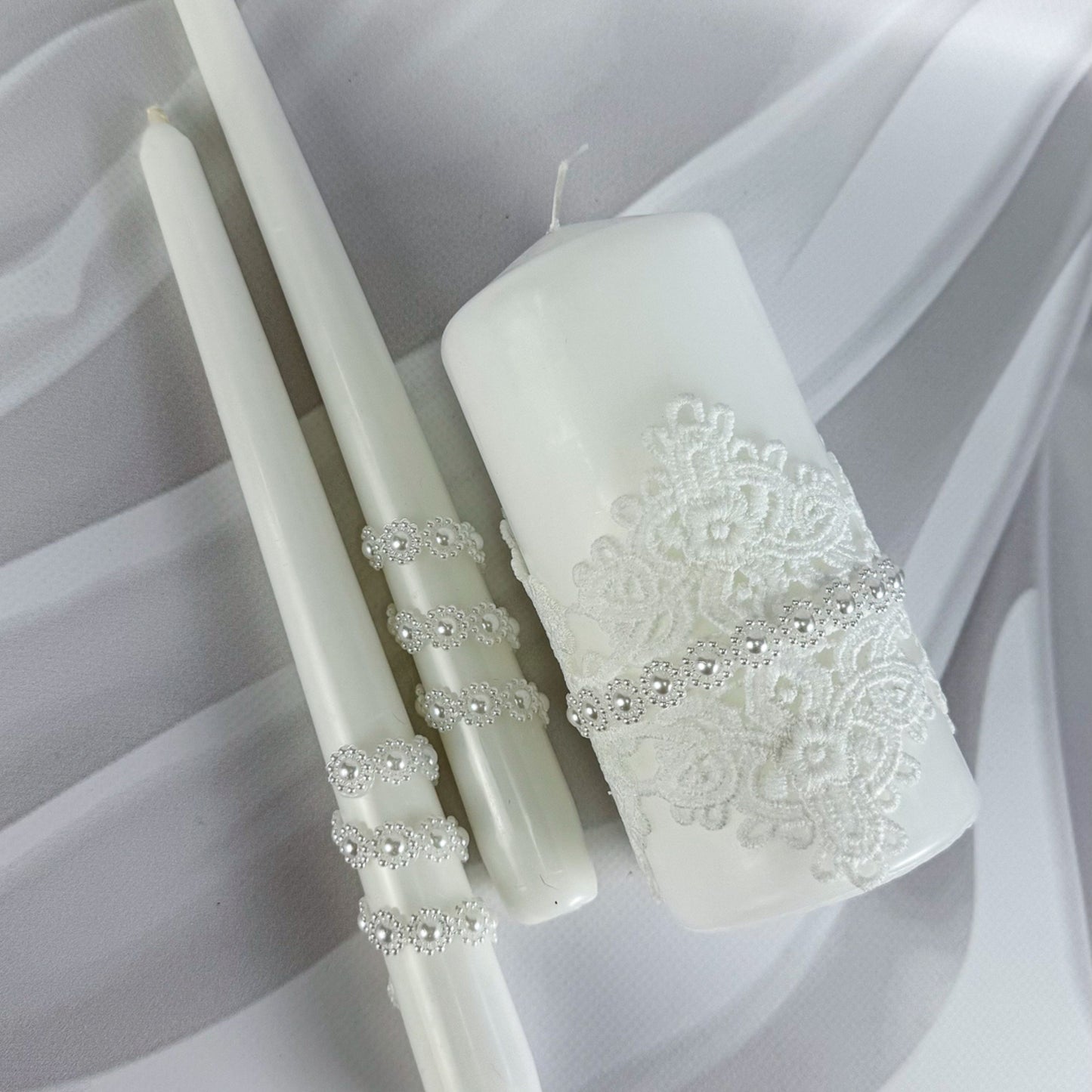 Magik Life Unity Candle Set for Wedding Ceremony – Elegant & Meaningful