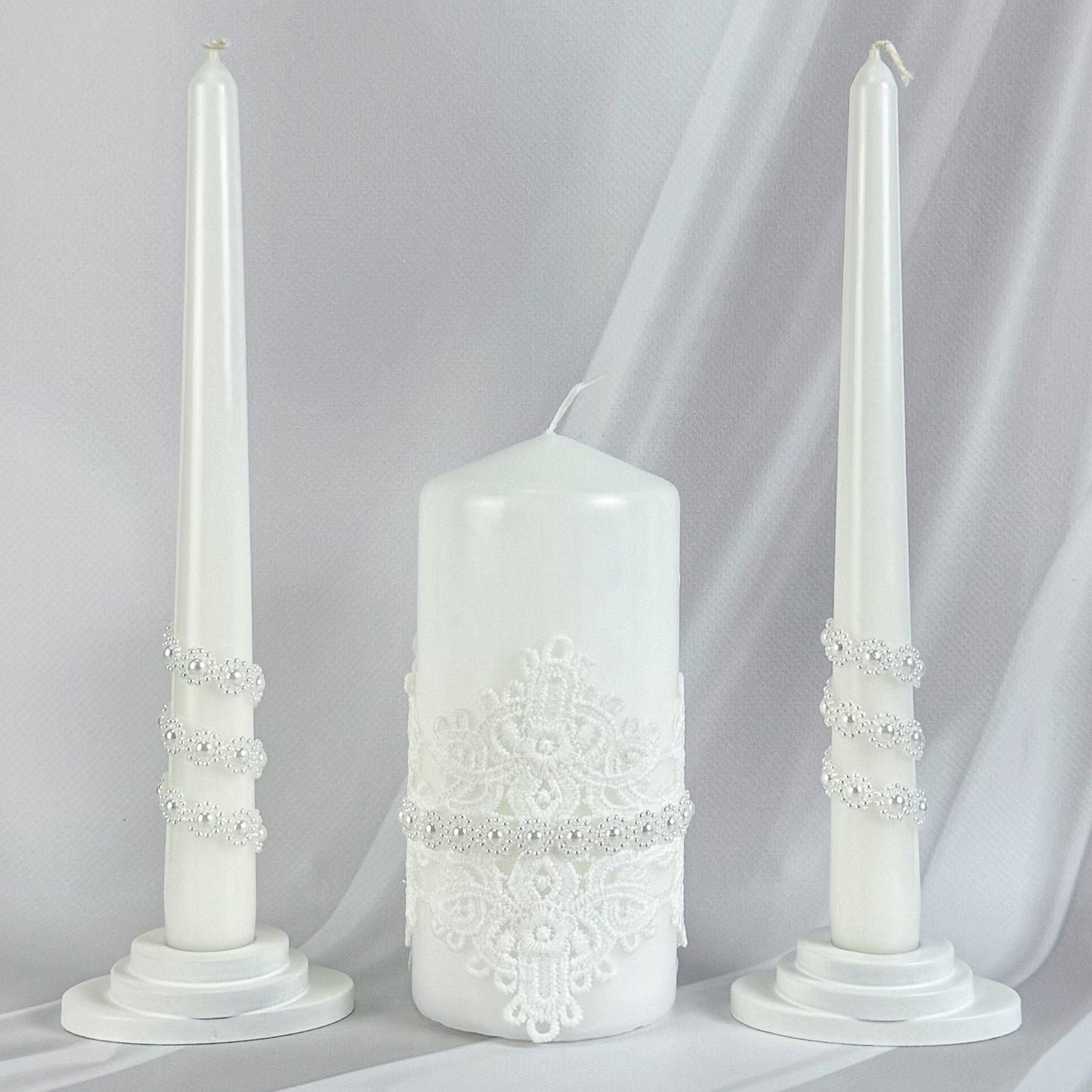 Magik Life Unity Candle Set for Wedding Ceremony – Elegant & Meaningful