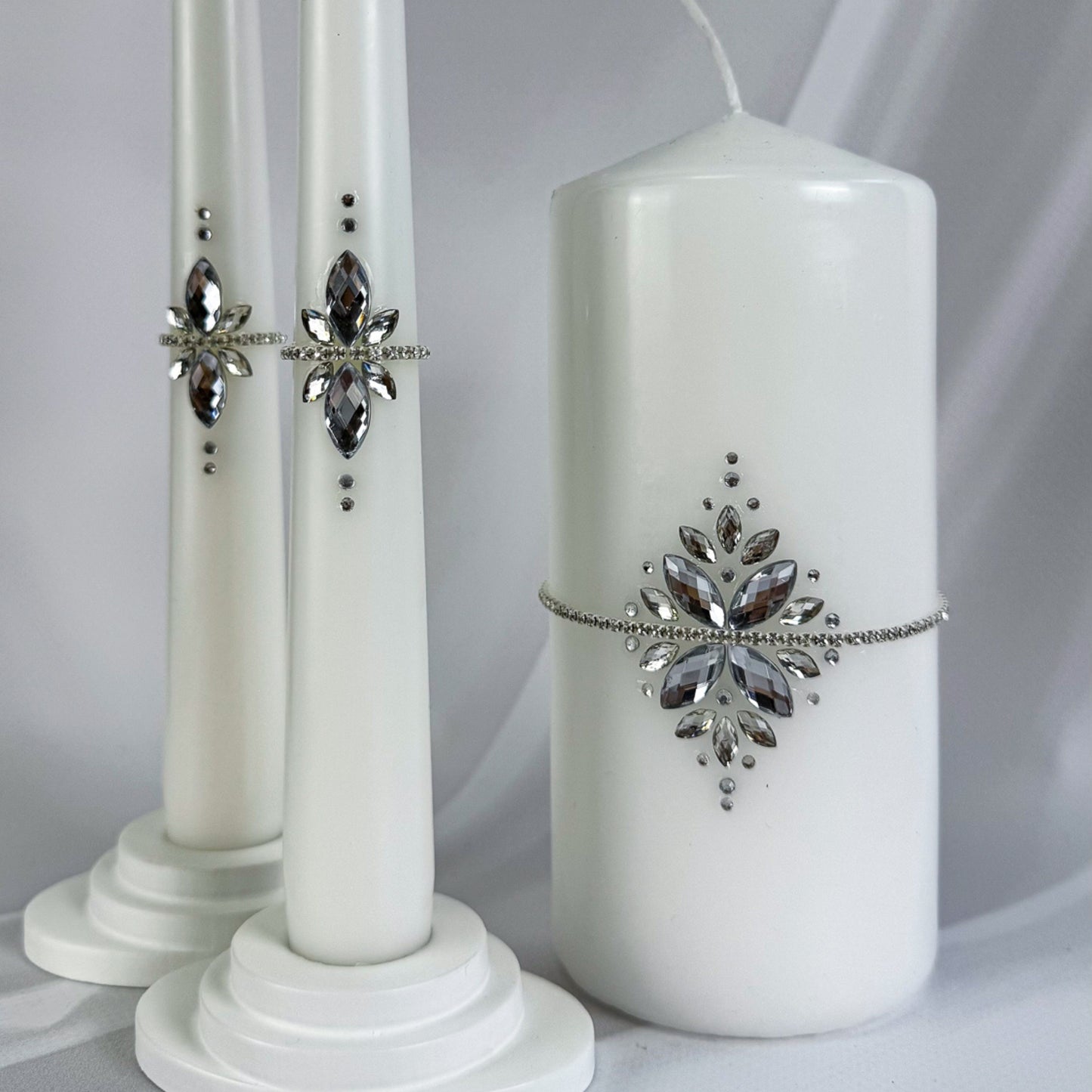 Magik Life Unity Candle Set for Wedding Ceremony – Elegant & Meaningful