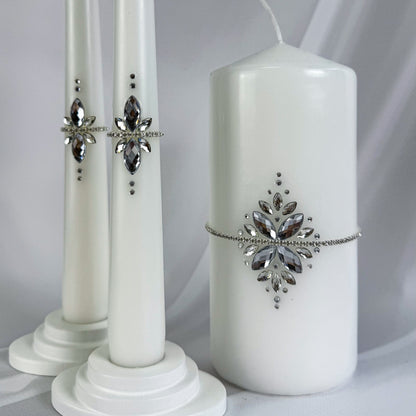 Magik Life Unity Candle Set for Wedding Ceremony – Elegant & Meaningful