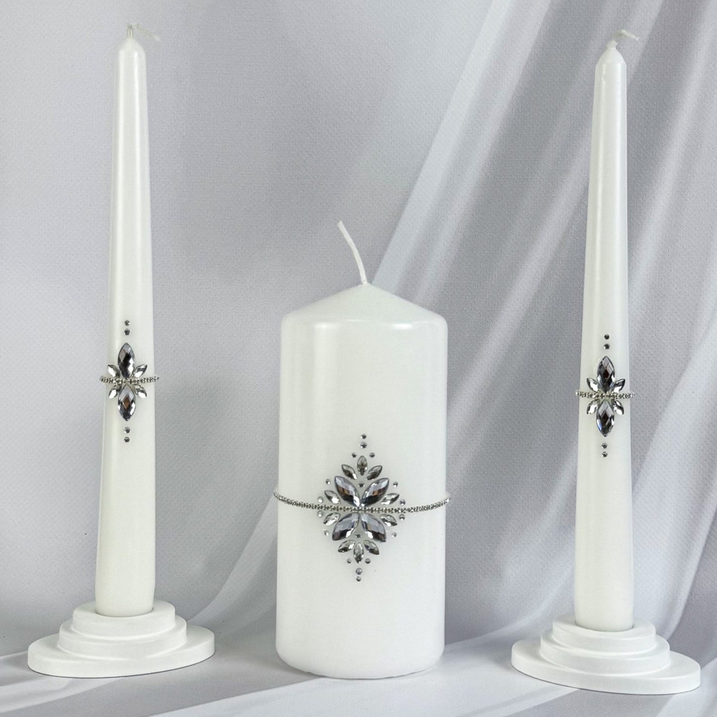 Magik Life Unity Candle Set for Wedding Ceremony – Elegant & Meaningful