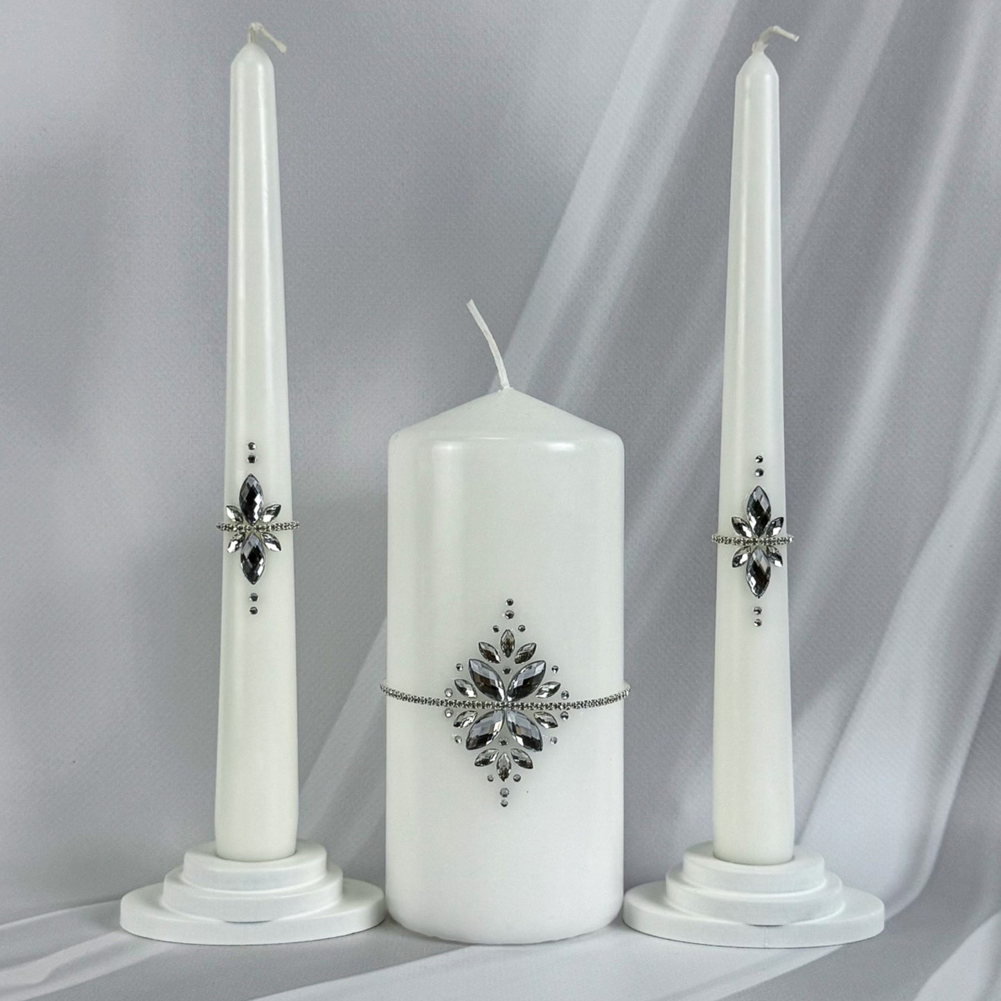 Magik Life Unity Candle Set for Wedding Ceremony – Elegant & Meaningful