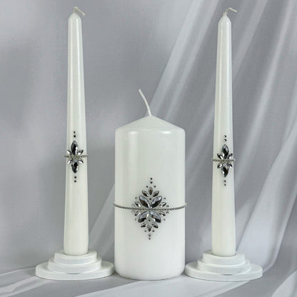 Magik Life Unity Candle Set for Wedding Ceremony – Elegant & Meaningful