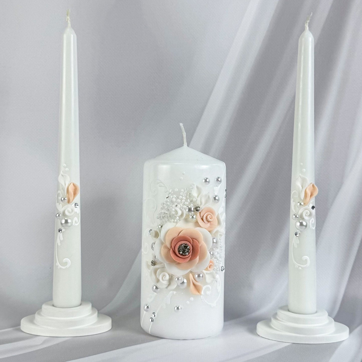 Magik Life Unity Candle Set for Wedding Ceremony – Elegant & Meaningful