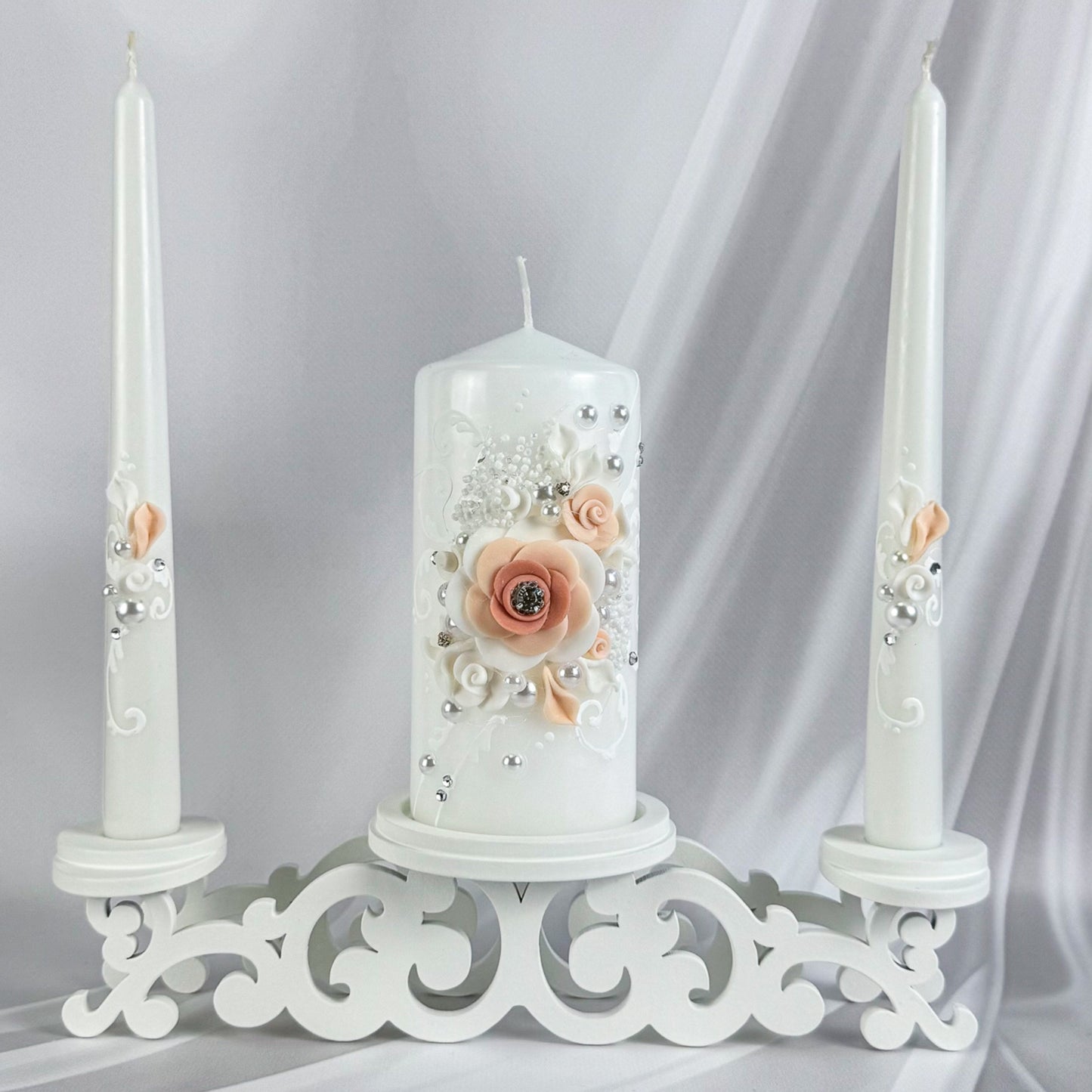 Magik Life Unity Candle Set for Wedding Ceremony – Elegant & Meaningful