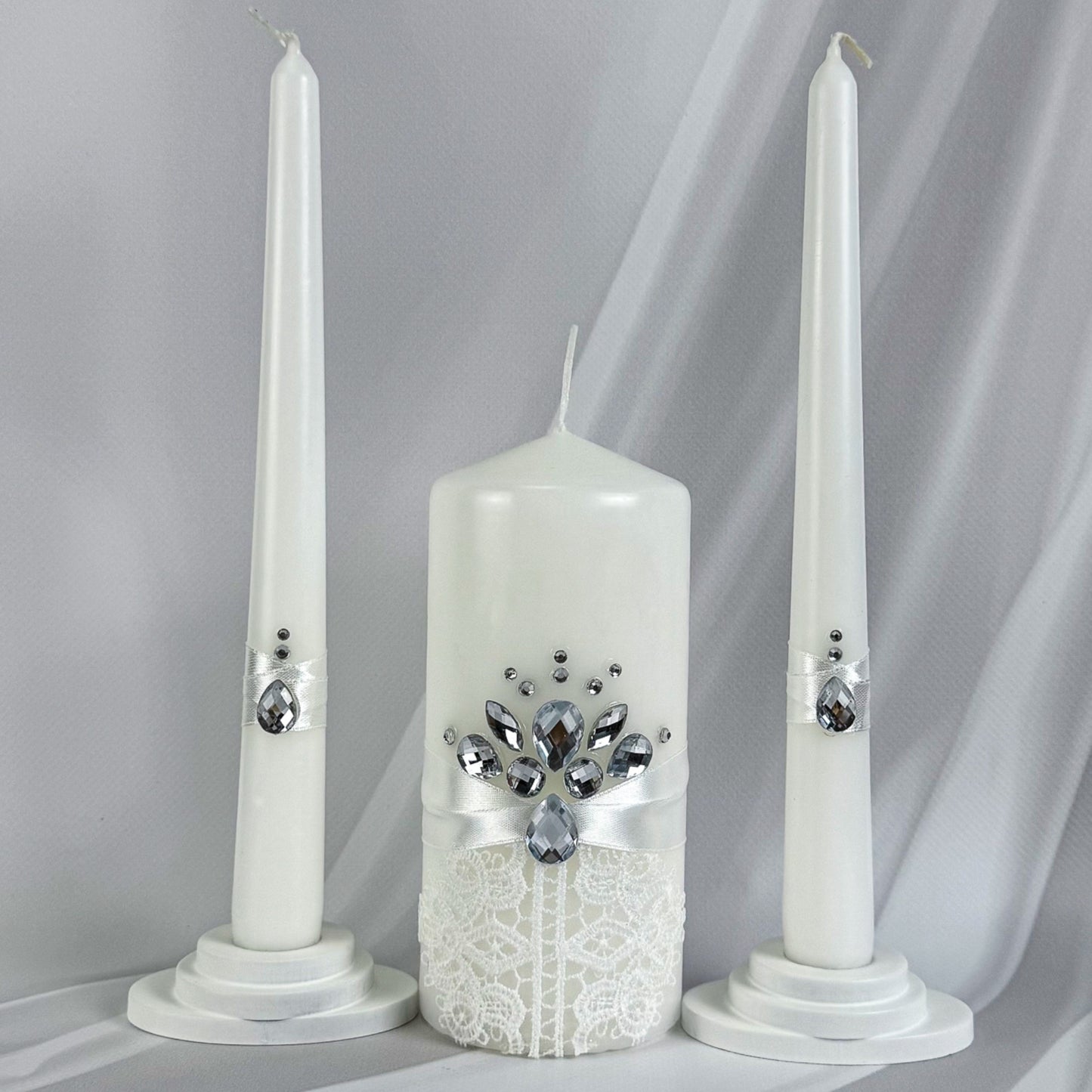 Magik Life Unity Candle Set for Wedding Ceremony – Elegant & Meaningful