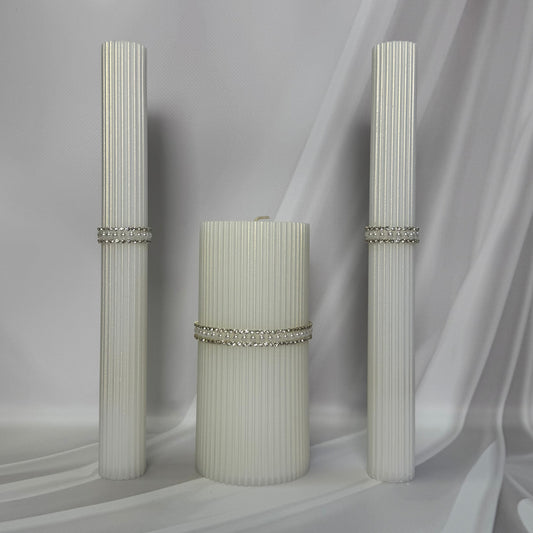 Magik Life Unity Candle Set for Wedding Ceremony – Elegant & Meaningful