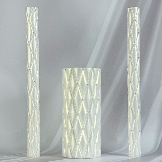 Magik Life Unity Candle Set for Wedding Ceremony – Elegant & Meaningful