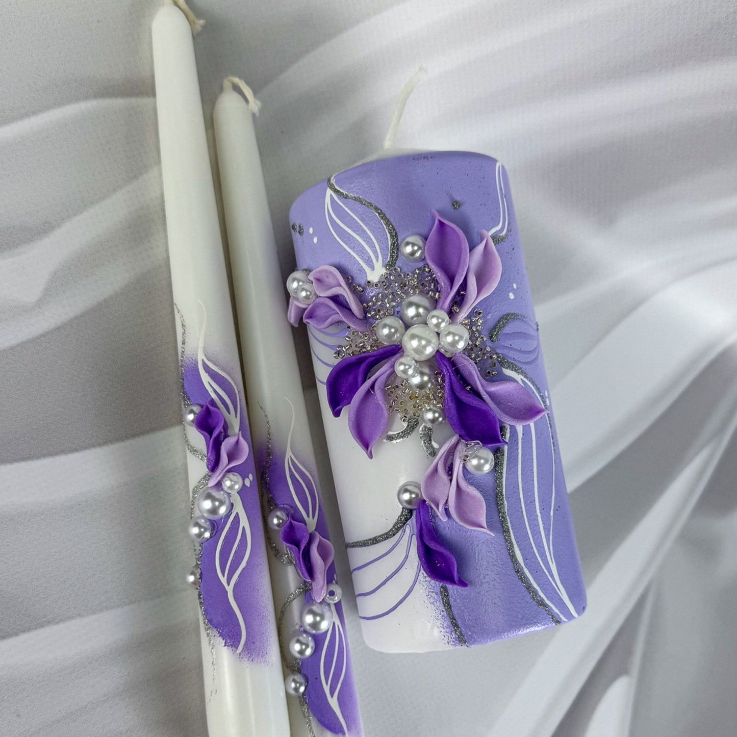 Magik Life Unity Candle Set for Wedding Ceremony – Elegant & Meaningful