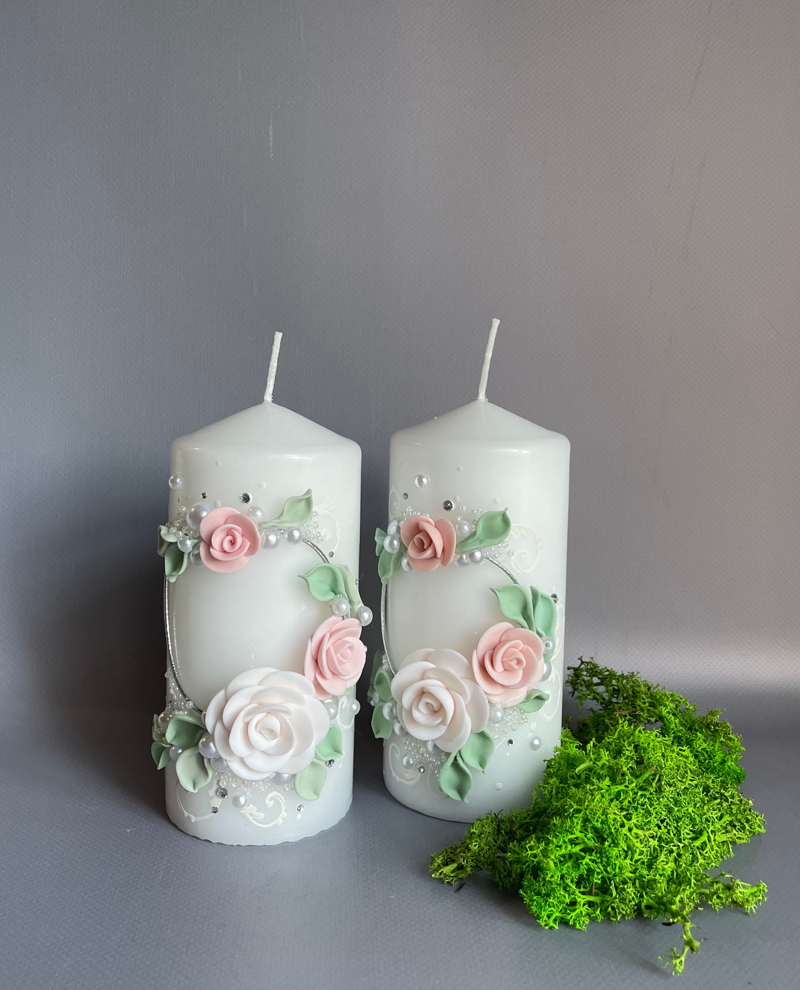 Magik Life 2 Pack Pillar Candles 3x6 Unscented Decorative Long Lasting Handcrafted Candles- Pillar Candle 60 Hour Burn