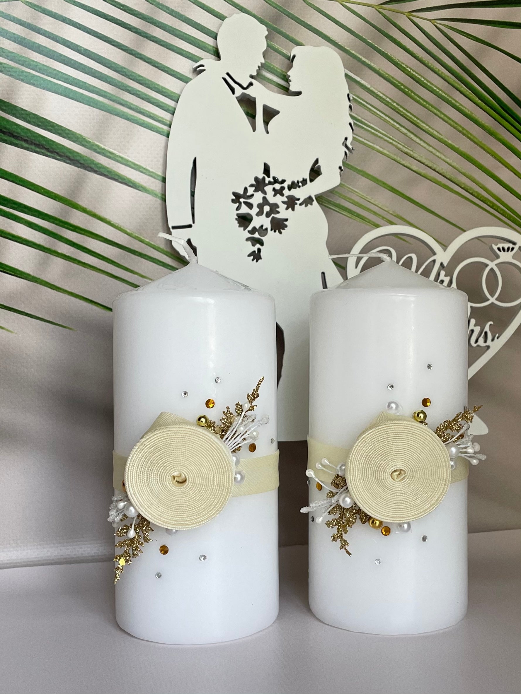 Magik Life 2 Pack Pillar Candles 3x6 Unscented Decorative Long Lasting Handcrafted Candles- Pillar Candle 60 Hour Burn