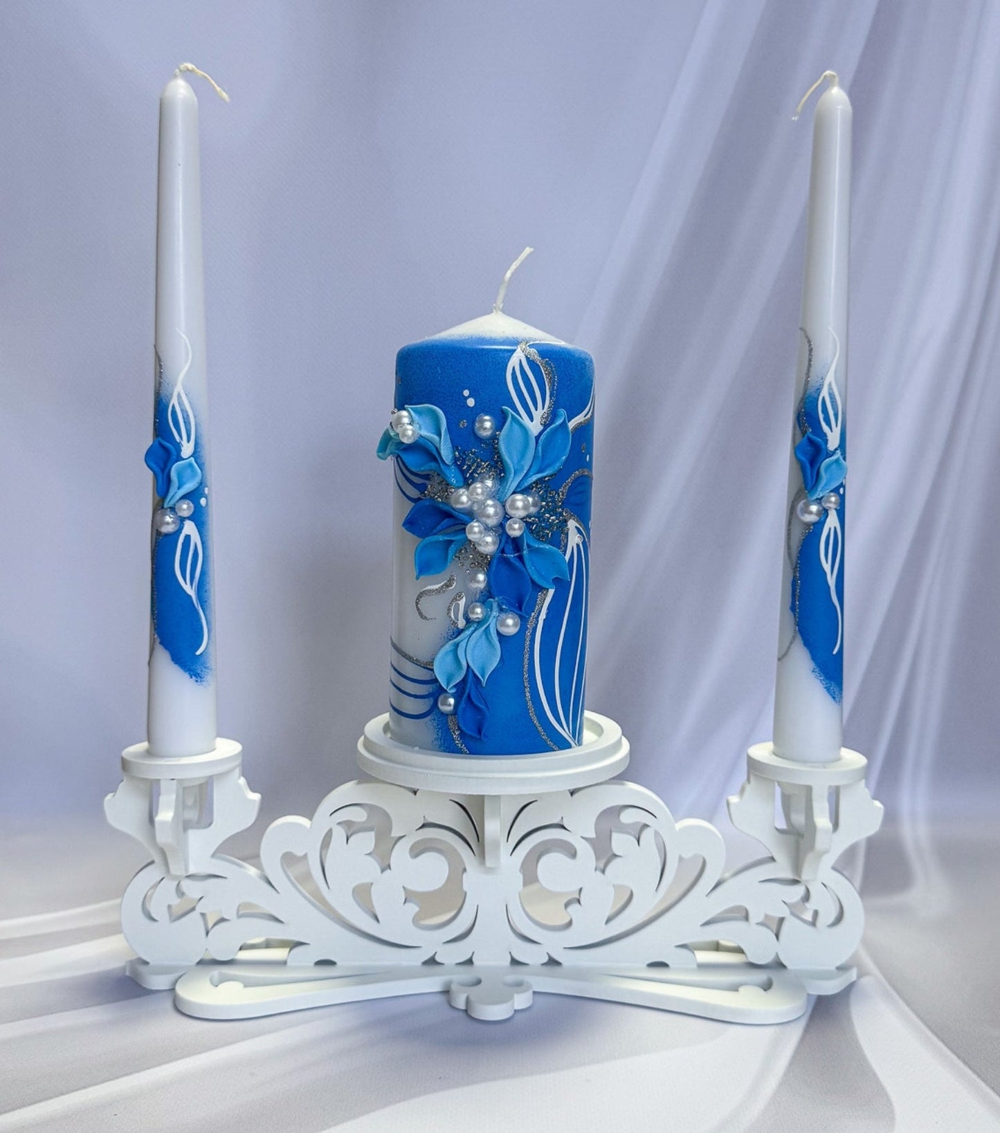 Magik Life Unity Candle Set for Wedding Ceremony – Elegant & Meaningful - Magik Life