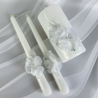 Magik Life Unity Candle Set for Wedding Ceremony – Elegant & Meaningful - Magik Life