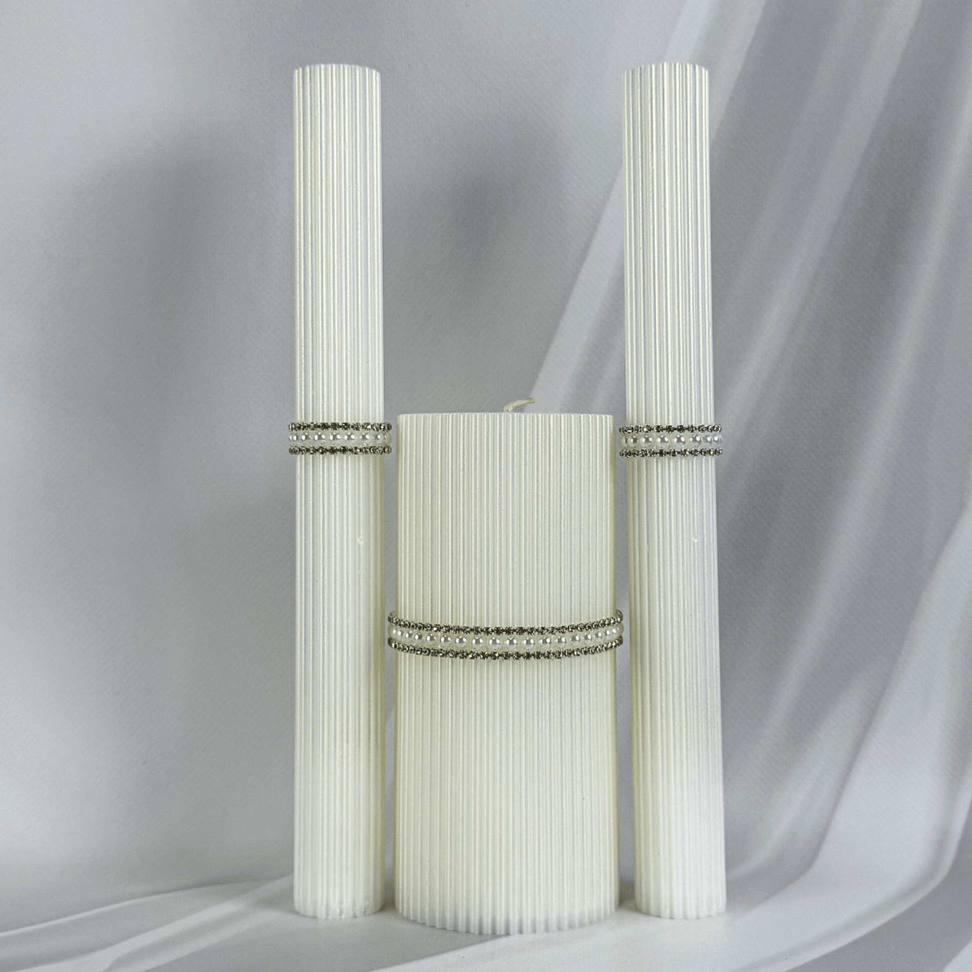 Magik Life Unity Candle Set for Wedding Ceremony – Elegant & Meaningful - Magik Life
