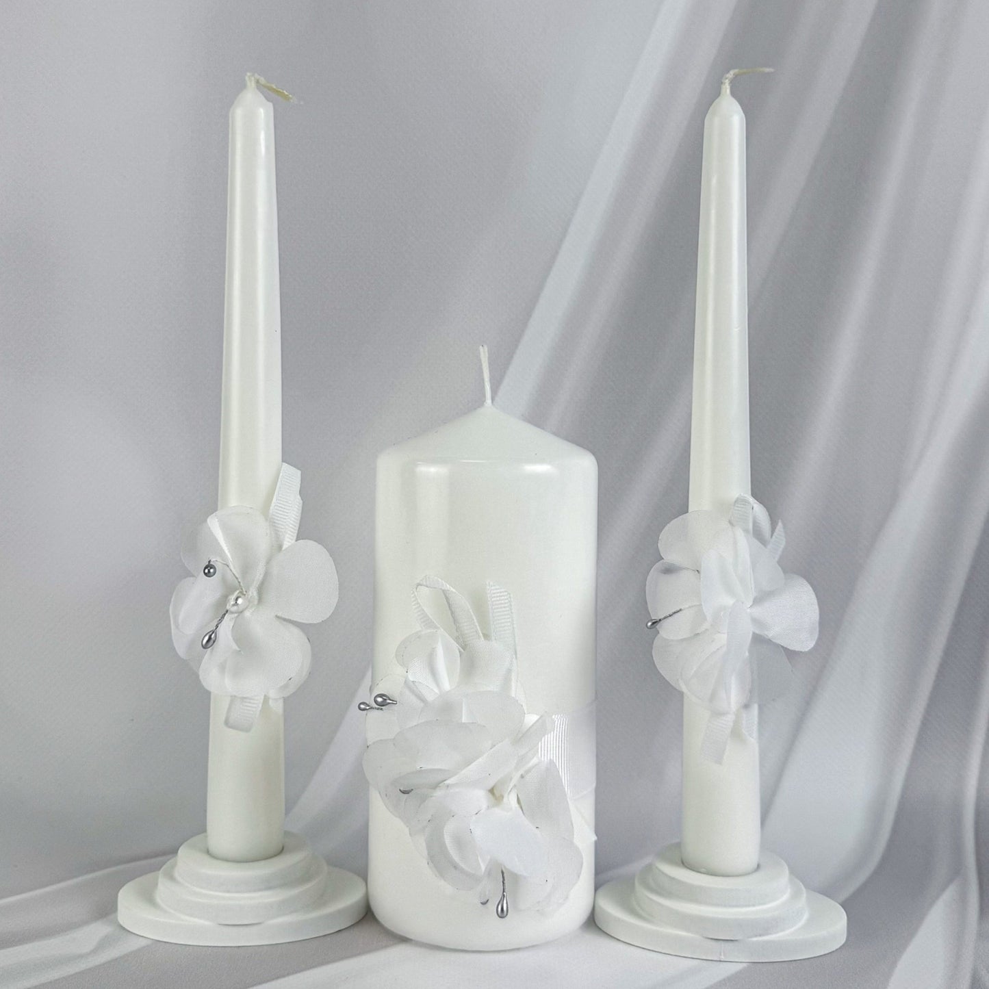 Magik Life Unity Candle Set for Wedding Ceremony – Elegant & Meaningful - Magik Life