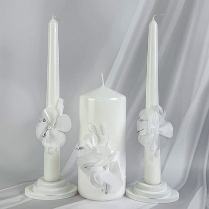 Magik Life Unity Candle Set for Wedding Ceremony – Elegant & Meaningful - Magik Life