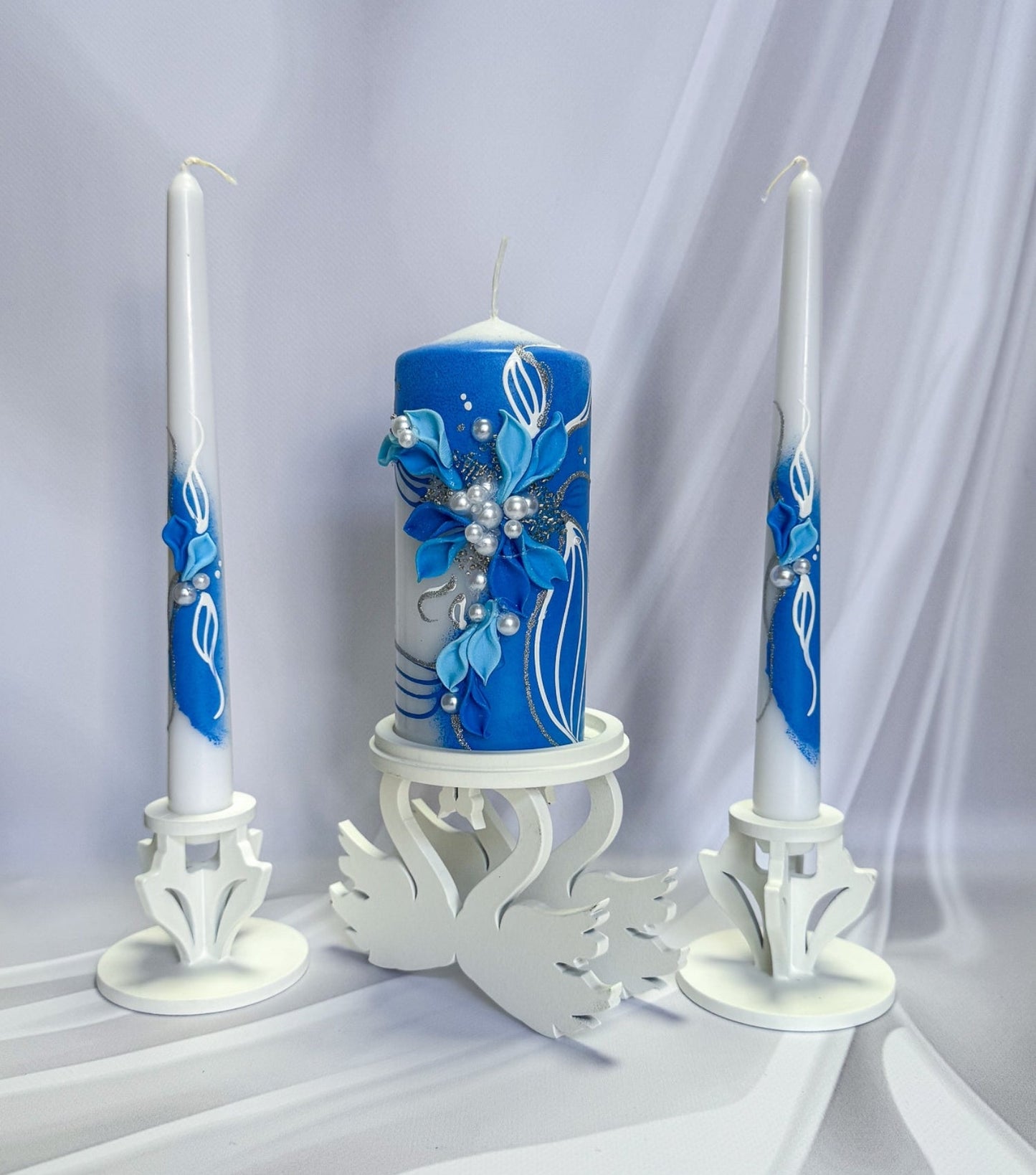 Magik Life Unity Candle Set for Wedding Ceremony – Elegant & Meaningful - Magik Life