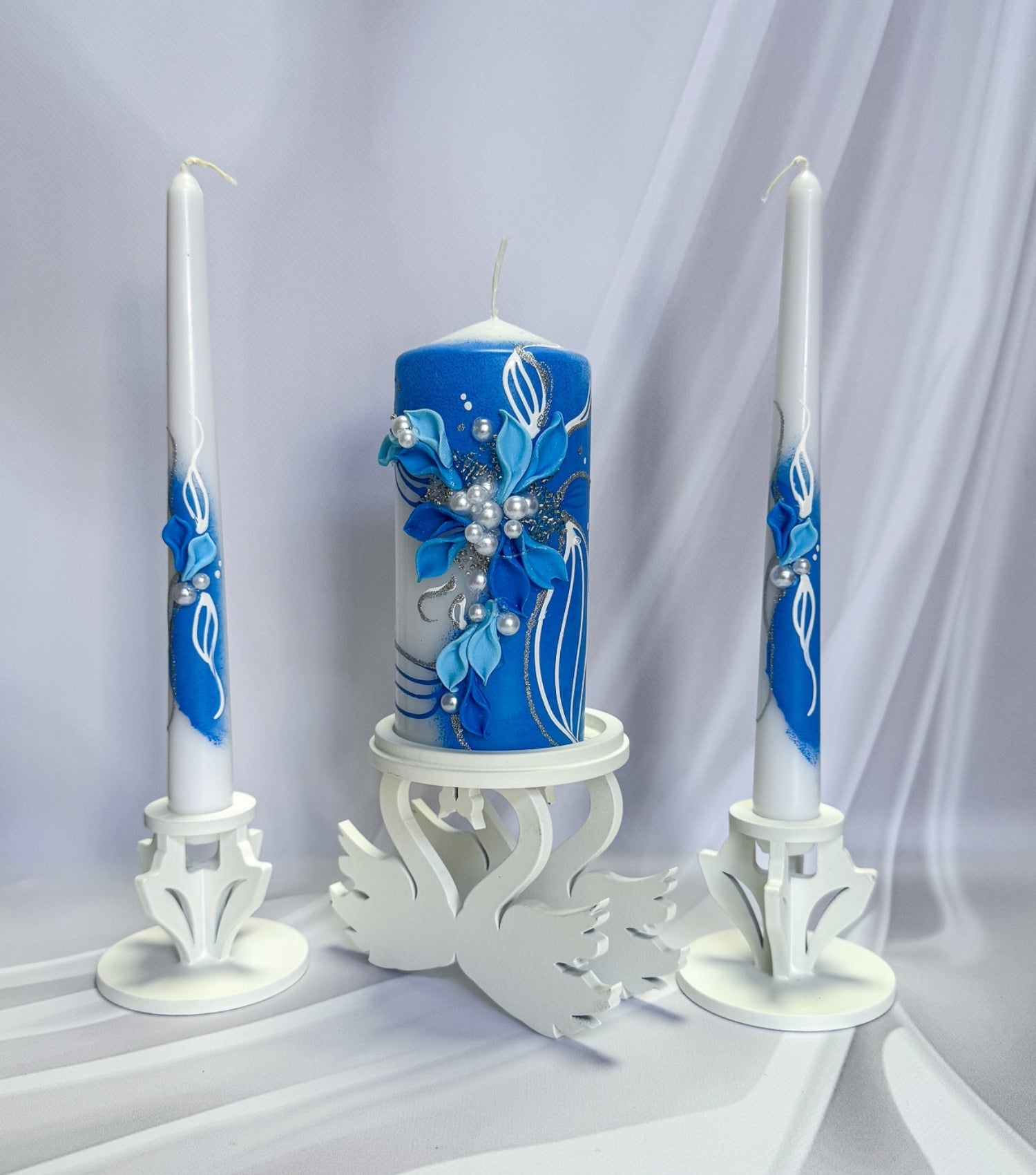 Magik Life Unity Candle Set for Wedding Ceremony – Elegant & Meaningful - Magik Life
