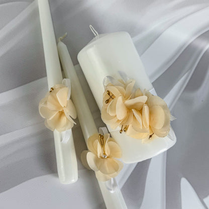 Magik Life Unity Candle Set for Wedding Ceremony – Elegant & Meaningful - Magik Life