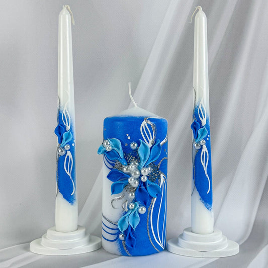 Magik Life Unity Candle Set for Wedding Ceremony – Elegant & Meaningful - Magik Life