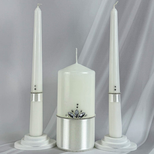 Magik Life Unity Wedding Candle Set – Elegant Handmade Ceremony Candles - Magik Life